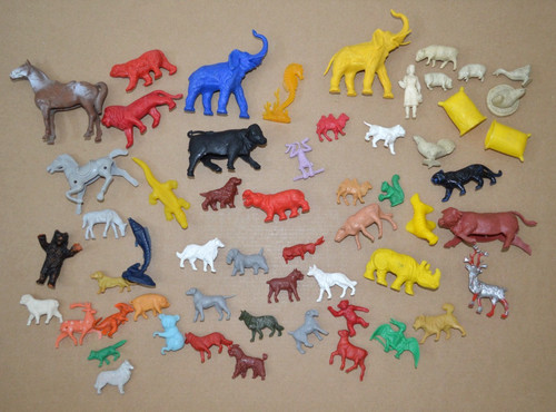 Vintage 1960 lot plastic - lot,